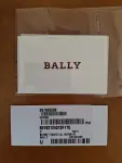 BALLY – Gesteppte Tasche aus schwarzem Leder