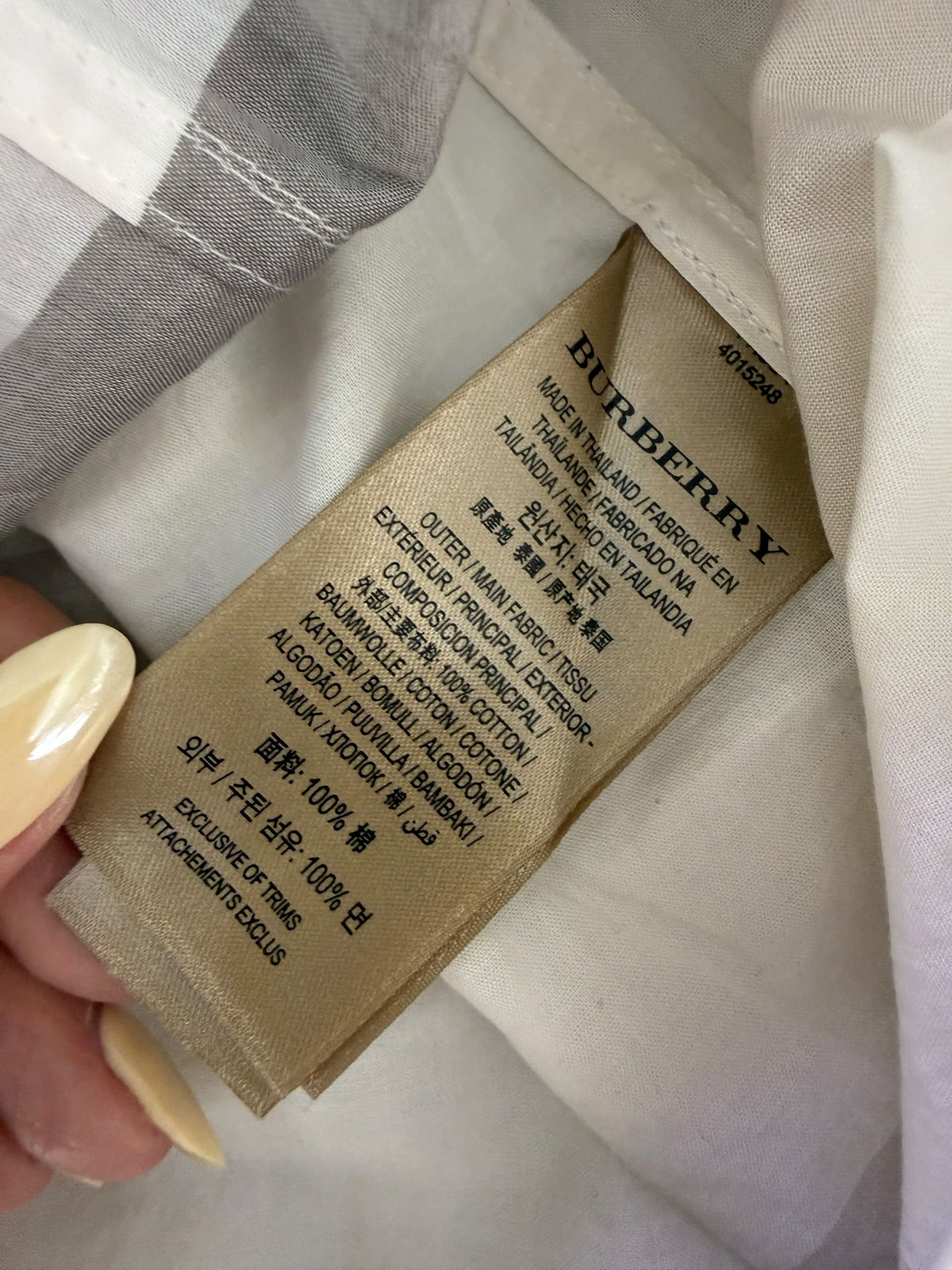 Burberry-Hemd | LOOP-Marktplatz
