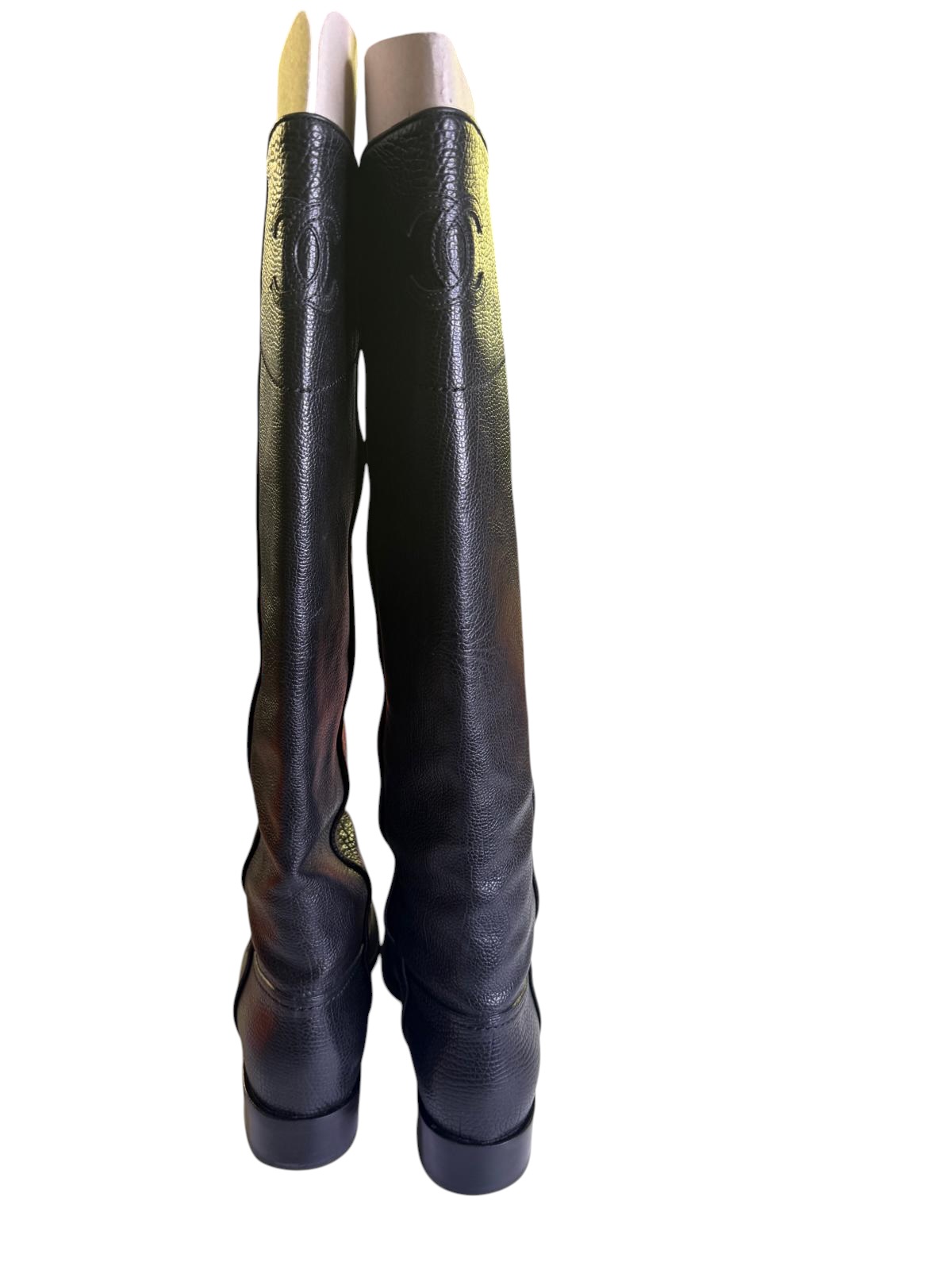 Chanel-Overknee-Stiefel