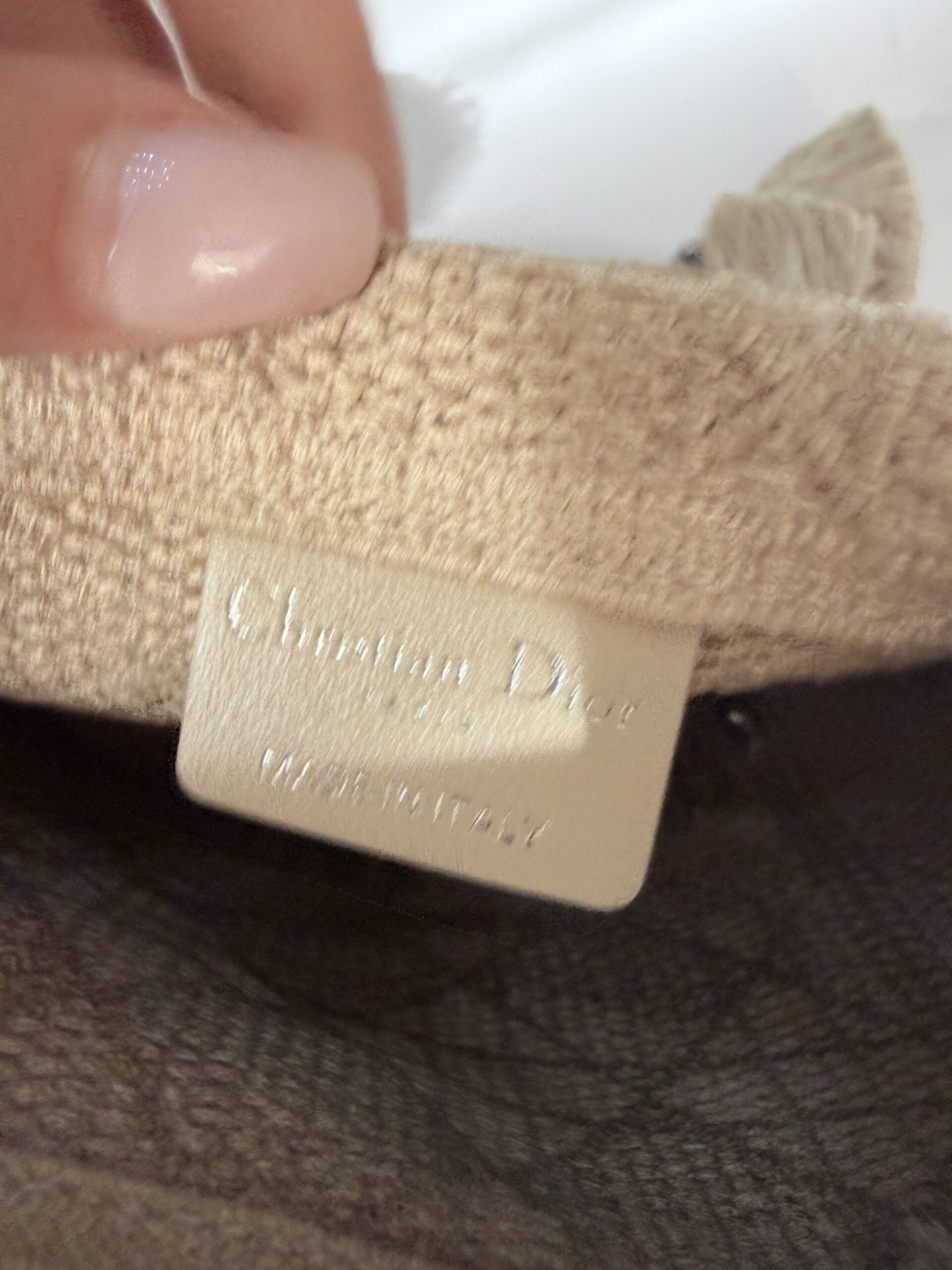 Dior D-Bubble-Tasche