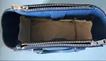 PRADA Dunkelblaues Leder, beidseitig tragbar