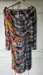 TALBOT RUNHOF, Kleid aus Stretch-Seide