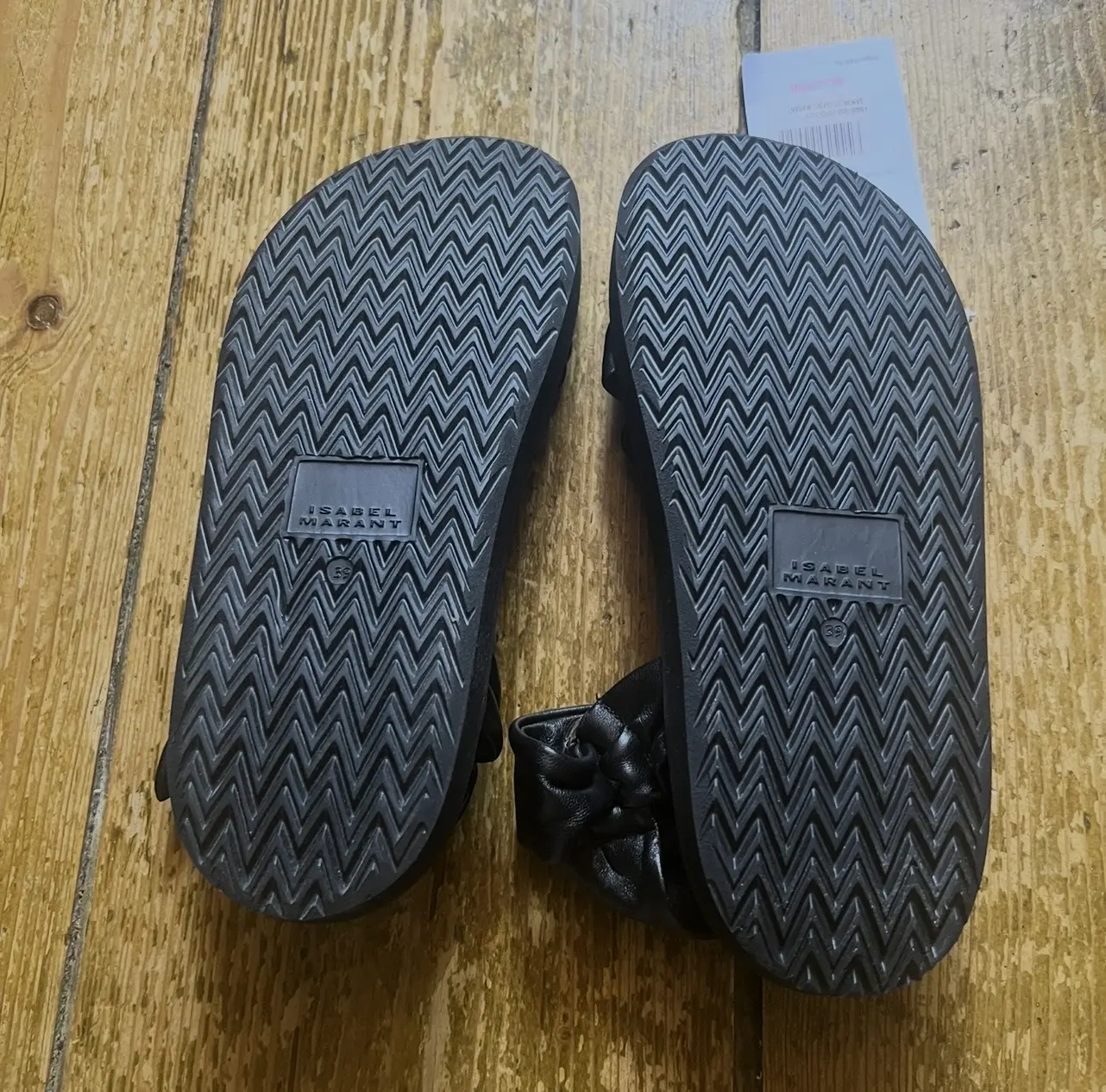 Isabel Marant Naori Leather Sandals | LOOP Marketplace
