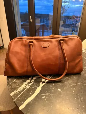Melvill & Moon Sac de voyage en cuir | LOOP-Marktplatz