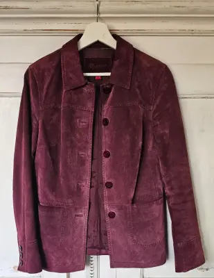 MONSOON, veste daim doublée | Marché LOOP