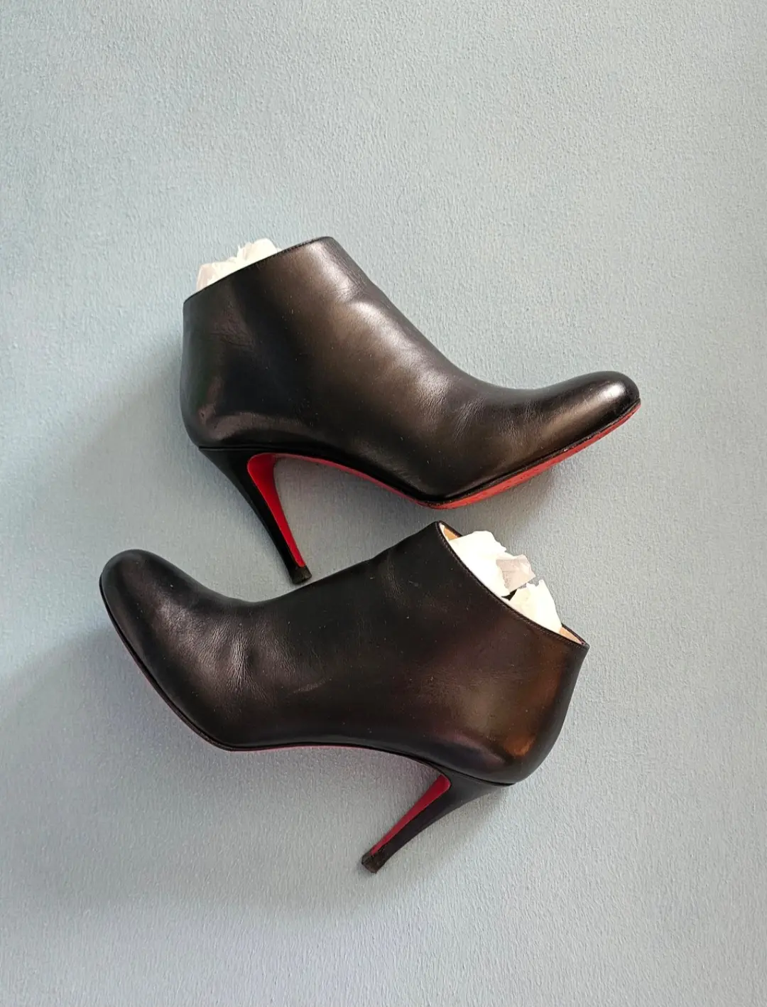 CHRISTIAN LOUBOUTIN, Stiefel aus Kalbsleder | LOOP-Marktplatz