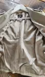 Madeleine, Lammnappa in Beige/Khaki