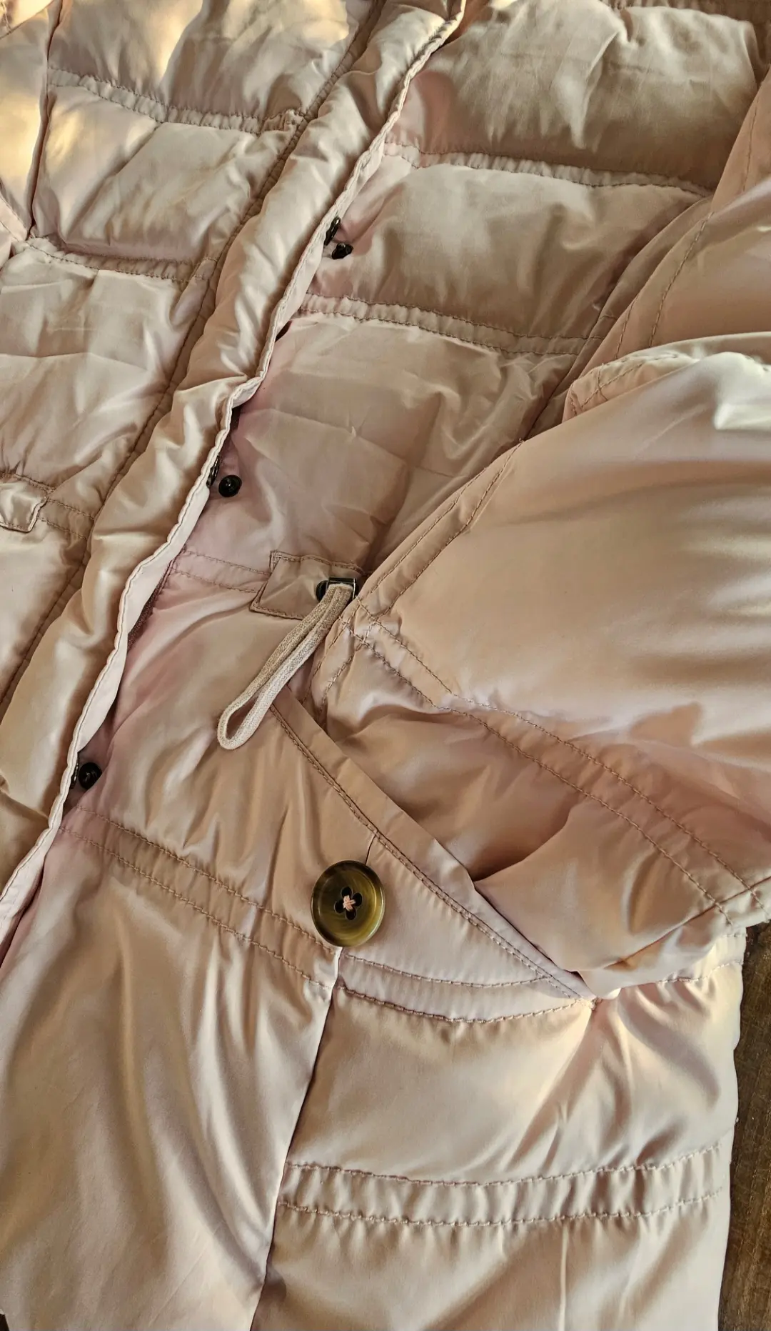 ESPRIT, Daunenjacke in Puderrosa | LOOP-Marktplatz