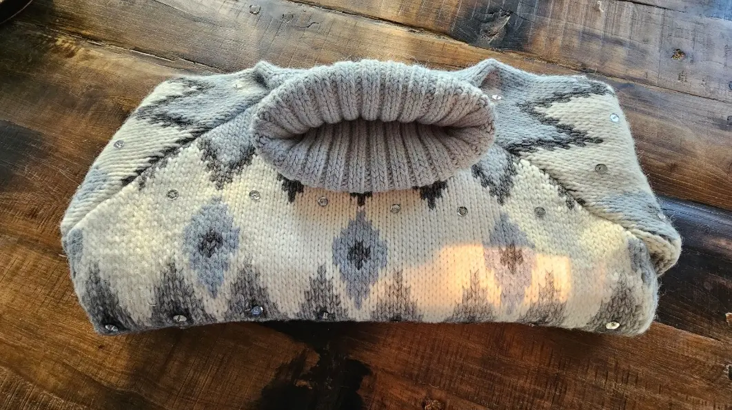 Reken Mar, nordischer Pullover mit Rollkragen | LOOP-Marktplatz