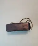 CHANEL, Kameratasche aus marineblauem Leder