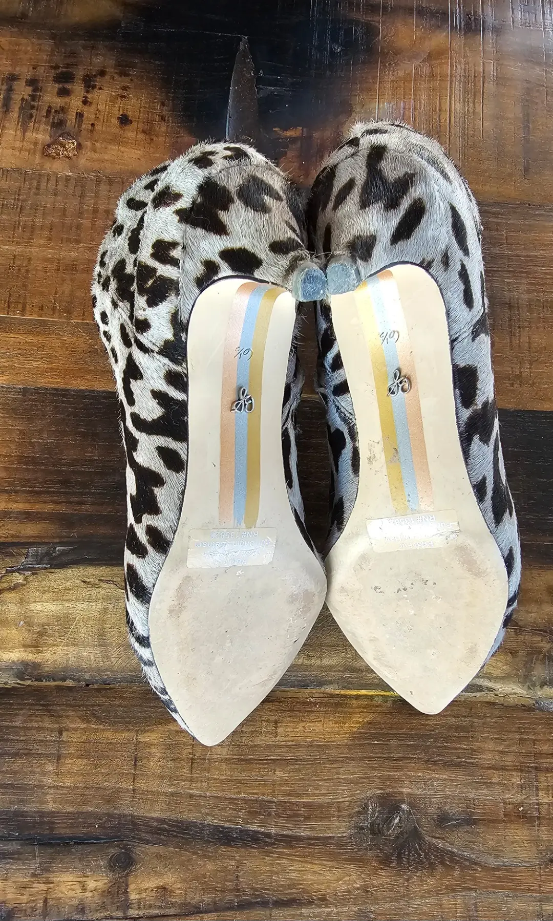 SAM EDELMAN, Stiefel mit Leopardenmuster | LOOP-Marktplatz