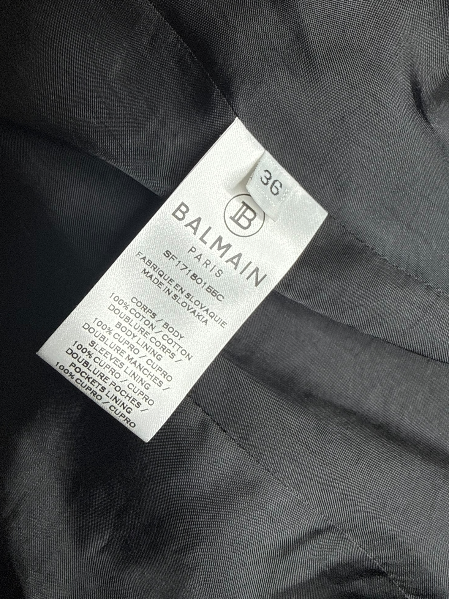 Balmain-Jacke