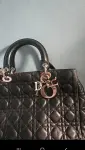 CHRISTIAN DIOR, Lady Large, schwarz