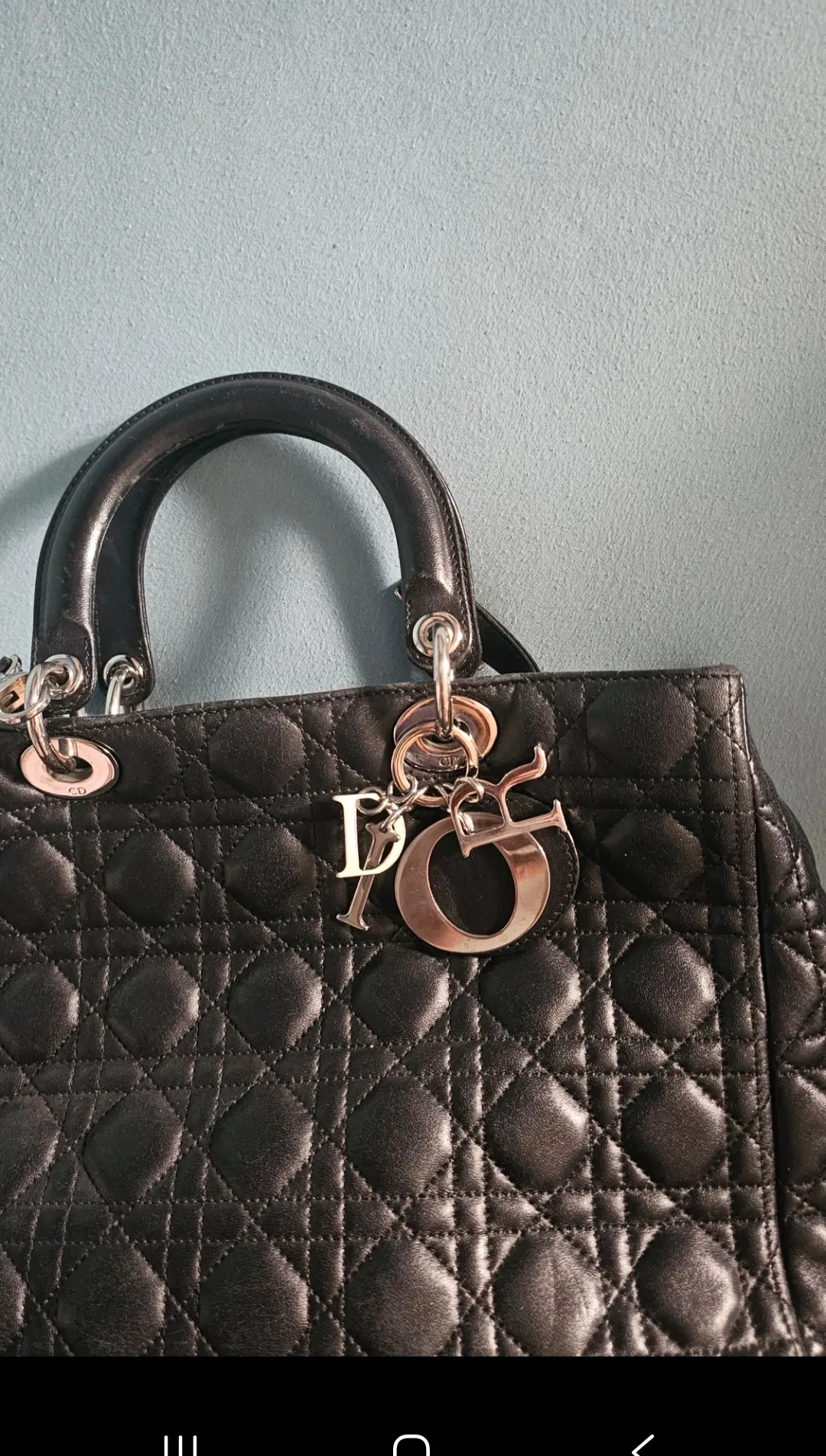 CHRISTIAN DIOR, Lady Large, schwarz | LOOP-Marktplatz