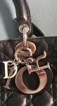 CHRISTIAN DIOR, Lady Large, schwarz